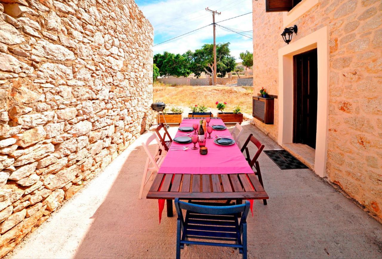 Casa Piedra Villa Halki Island Exteriör bild