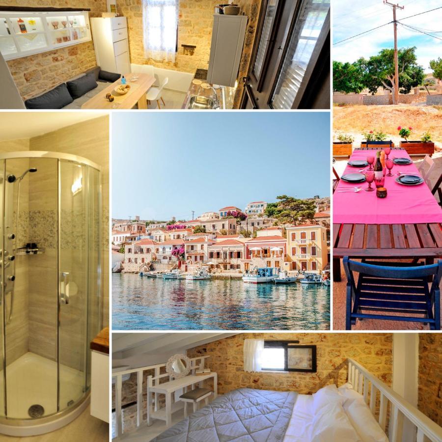 Casa Piedra Villa Halki Island Exteriör bild